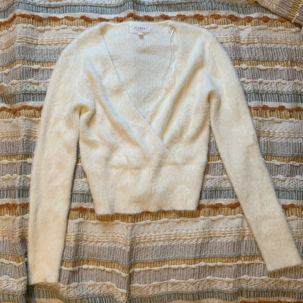 Cozy Cream V-Neck Sweater